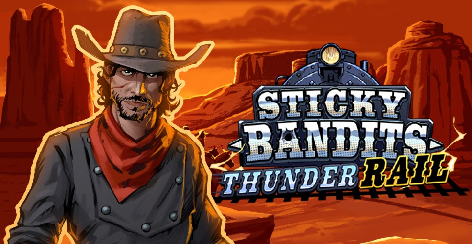 Sticky Bandits Thunder Rail – Perampokan Kereta Mauka di Wild West dengan Potensi 10.000×!